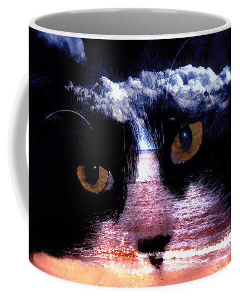 Clay Coffee Mug featuring the photograph Sandy Paws by Clayton Bruster