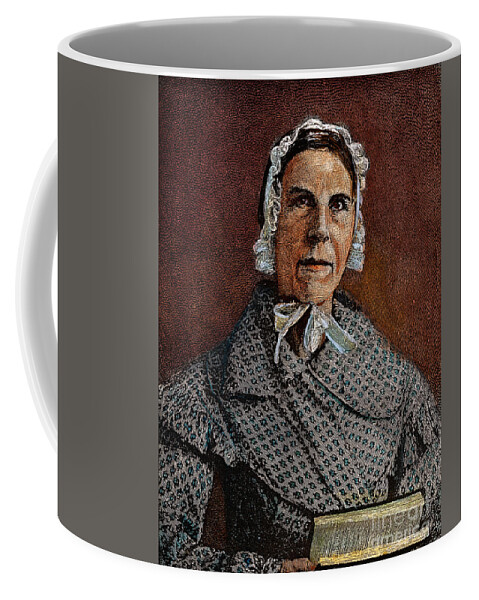 19th Century Coffee Mug featuring the drawing Sarah Moore Grimke by Granger