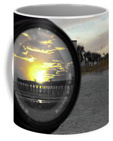Sunrise Coffee Mug featuring the photograph Saturated sunrise by Bradley Dever