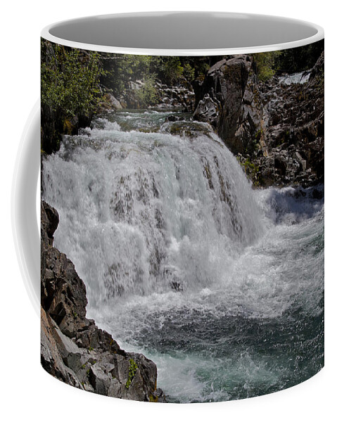 Sawmill Falls Coffee Mug featuring the photograph Sawmill Falls by Todd Kreuter