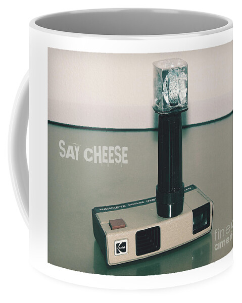 Camera Coffee Mug featuring the photograph Say Cheese by Phil Perkins