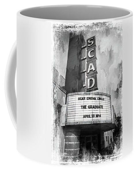 Savannah College Of Art Design Coffee Mug featuring the photograph SCAD Cinema Circle by Mark Andrew Thomas