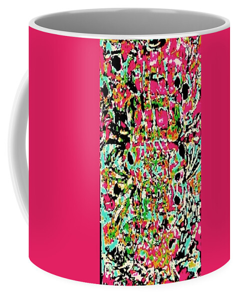 Scattered Coffee Mug featuring the pastel Scattered 3 by Brenae Cochran