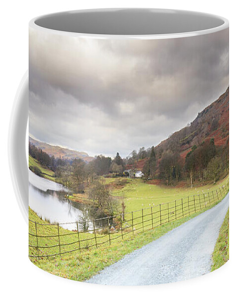 Agriculture Coffee Mug featuring the photograph Scenic cumbria by Chris Smith