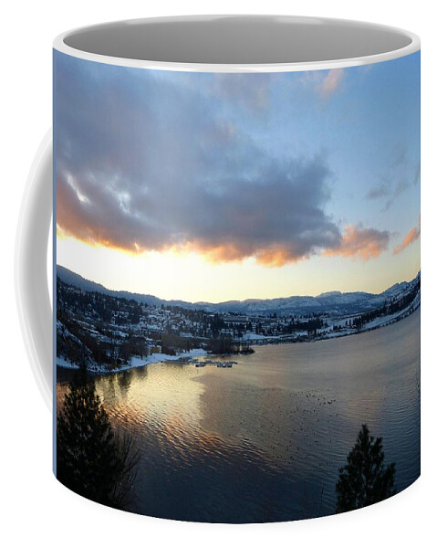 Scenic Lake Country Coffee Mug featuring the photograph Scenic Lake Country by Will Borden