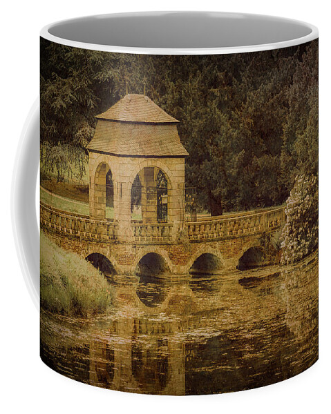 Germany Coffee Mug featuring the photograph Juchen, Germany - Schloss Dyck Baroque Bridge II by Mark Forte