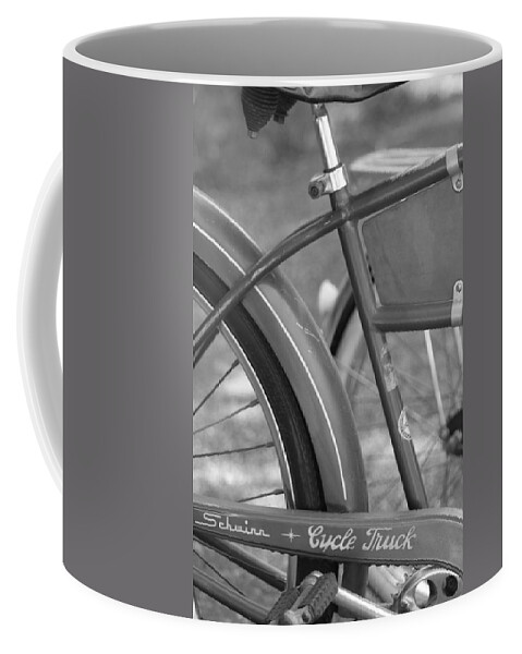 Schwinn Coffee Mug featuring the photograph Schwinn Cycle Truck by Lauri Novak