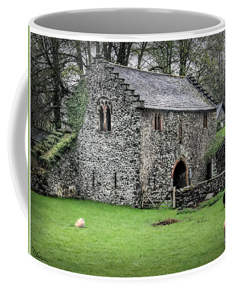 Stone Estate Coffee Mug featuring the photograph Scottish Estate by Peggy Dietz