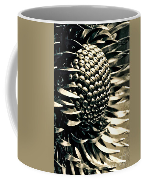 Metal Coffee Mug featuring the photograph Screwed Beauty by Phil Cappiali Jr