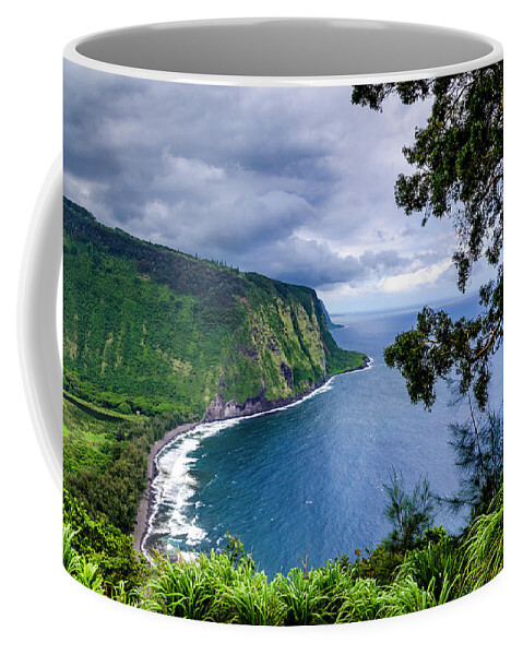 Tropical Coffee Mug featuring the photograph Sea Cliffs by Daniel Murphy