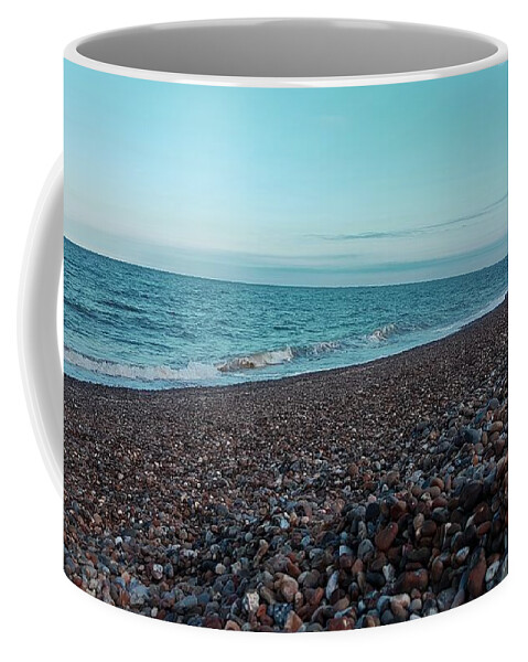 Beach Coffee Mug featuring the photograph Sea Escape In Turquoise by Rowena Tutty