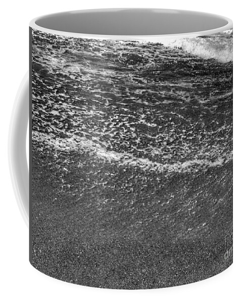 Sea Coffee Mug featuring the photograph Sea Foam by Christopher Lotito