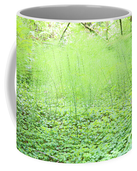 Clovers Coffee Mug featuring the photograph Sea of Green by Shoal Hollingsworth