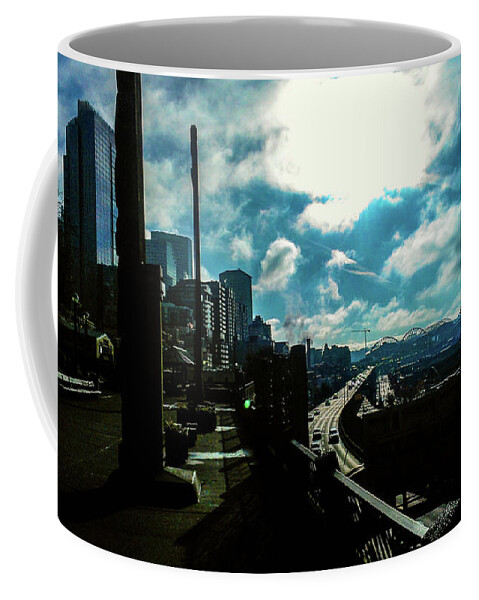 Seattle Coffee Mug featuring the photograph Sea Side, Seattle by D Justin Johns
