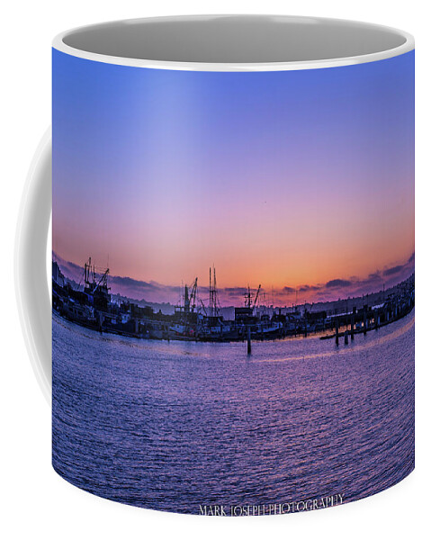 Sunset Coffee Mug featuring the photograph Seaport Sunset by Mark Joseph