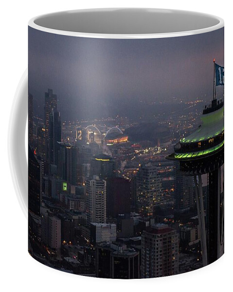 Seattle Coffee Mug featuring the photograph Seattle by Jackie Russo