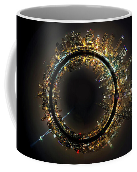 Seattle Coffee Mug featuring the photograph Seattle the 12th Man Inside out by Yoshiki Nakamura