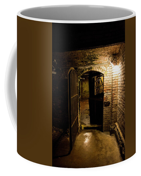 Underground Coffee Mug featuring the photograph Seattle Underground Tour by Pelo Blanco Photo