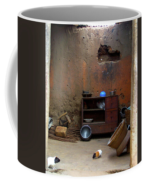 Guinea Pig Coffee Mug featuring the photograph Secret Room by Jamie Johnson