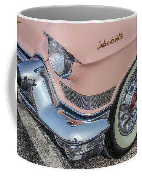 Cadillac Coffee Mug featuring the photograph Sedan DeVille custom by Darrell Foster