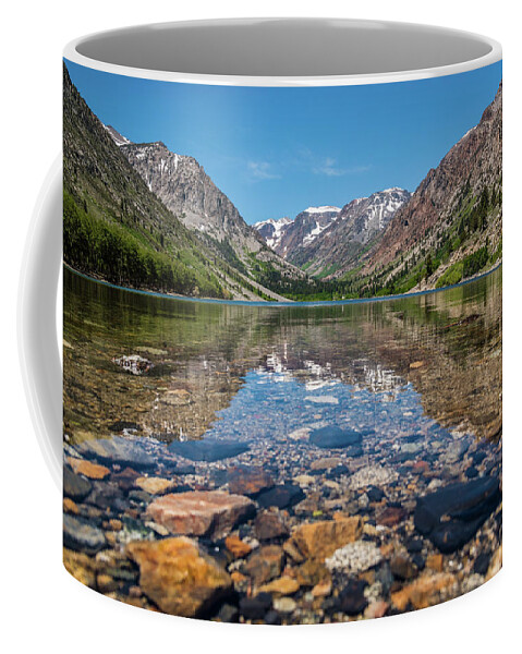 Eastern Sierras Coffee Mug featuring the photograph See Through Lundy Lake by Kristopher Schoenleber