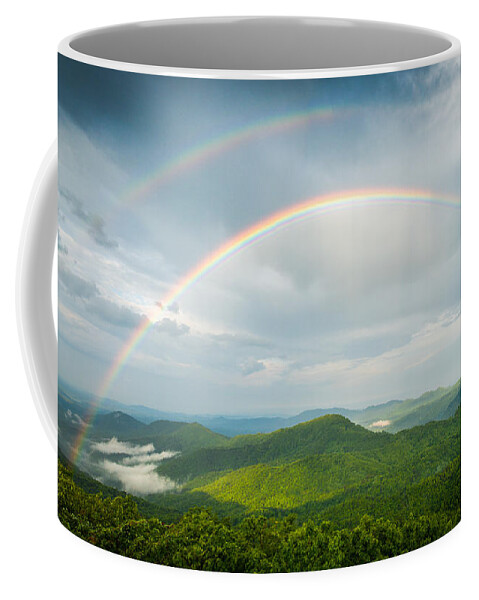 Asheville Coffee Mug featuring the photograph Seeing Double by Joye Ardyn Durham