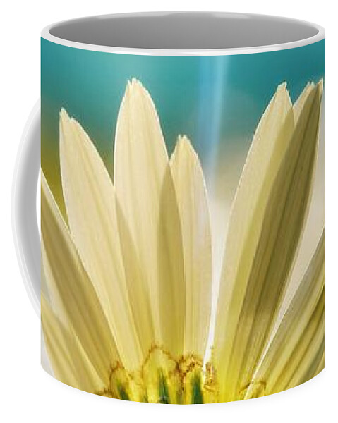 Daisy Coffee Mug featuring the photograph Seeing Double by Kelly Nowak