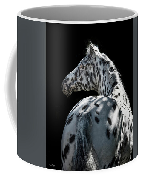 Appaloosa Coffee Mug featuring the photograph Seeing Spots by Phyllis Burchett