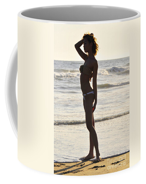 Glamour Photographs Coffee Mug featuring the photograph Self reflecting by Robert WK Clark