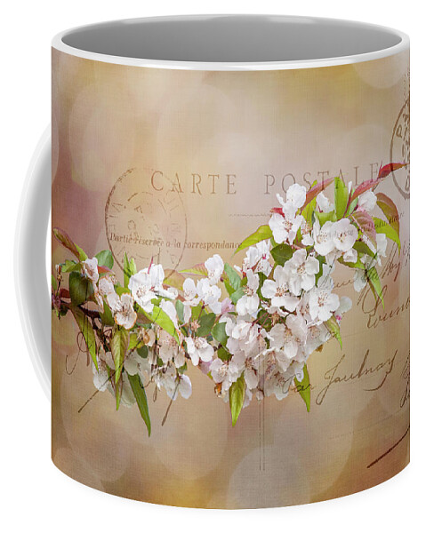 Apple Coffee Mug featuring the photograph Sending Spring by Cathy Kovarik