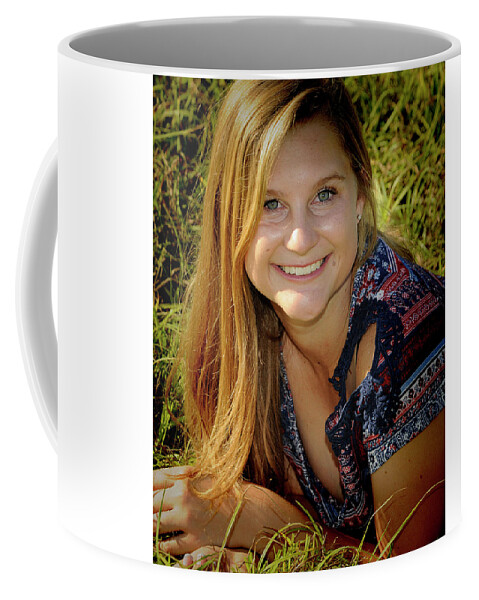 Senior. Smile Coffee Mug featuring the photograph Senior 2 by Keith Lovejoy