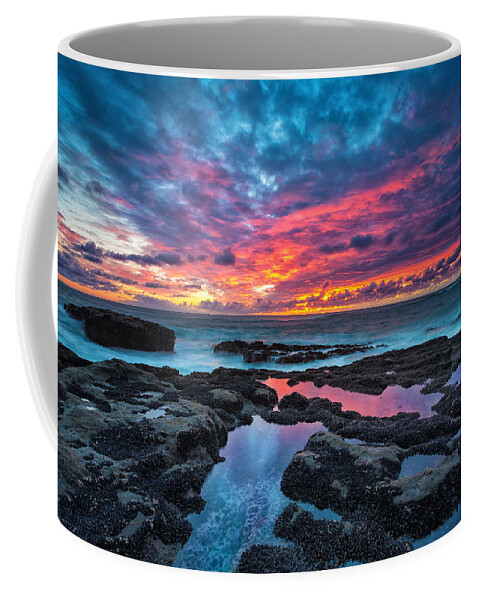 Sunset Coffee Mug featuring the photograph Serene Sunset by Robert Bynum