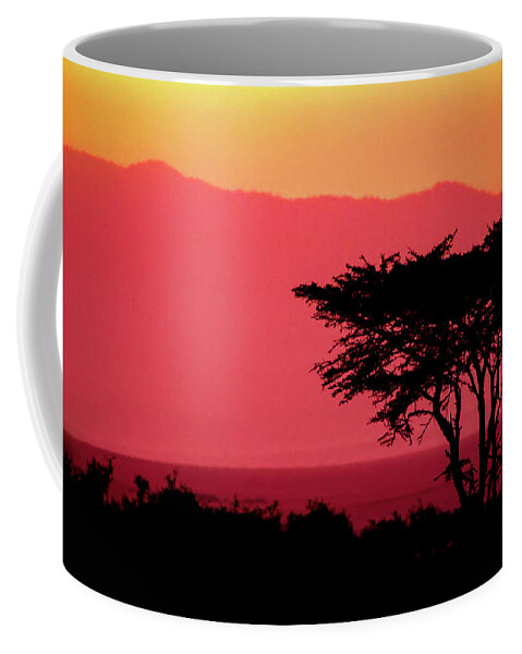 Africa Coffee Mug featuring the photograph Serengeti Sunset by Sebastian Musial