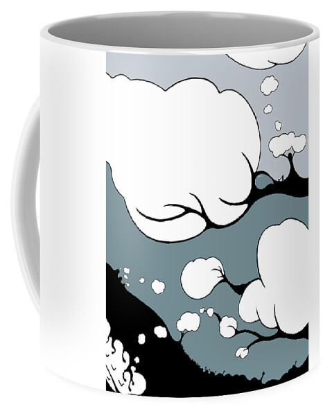 Climate Change Coffee Mug featuring the drawing Serenity by Craig Tilley