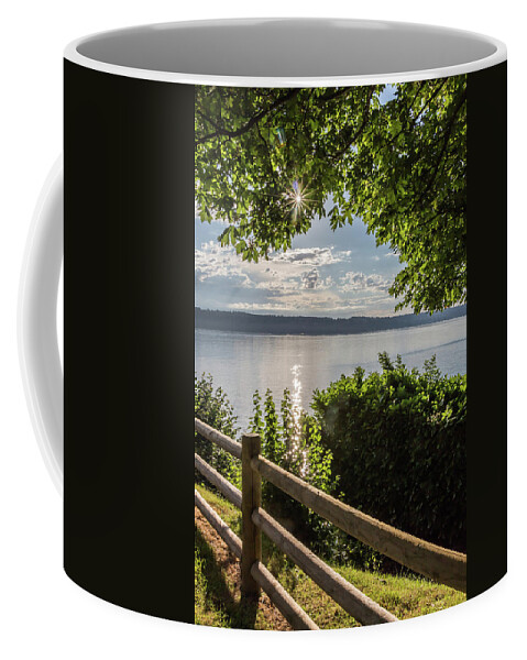 Park Coffee Mug featuring the photograph Serenity by Ed Clark