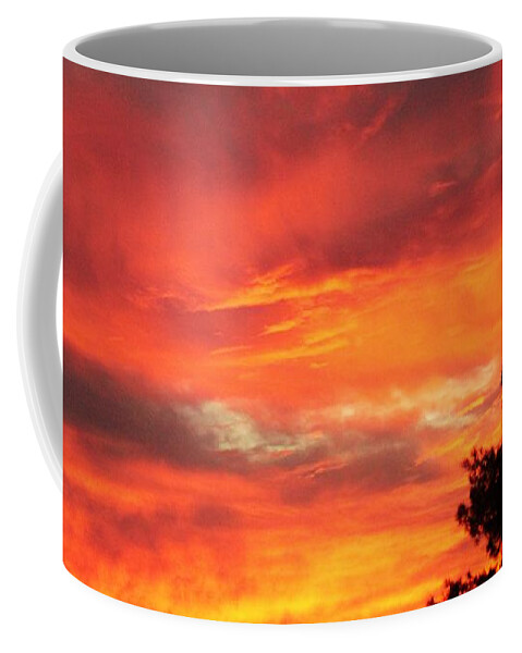 Desertscapes Coffee Mug featuring the photograph Desert Sunburst by John Glass