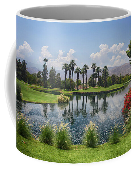 Palm Desert Coffee Mug featuring the photograph Settling In by Laurie Search