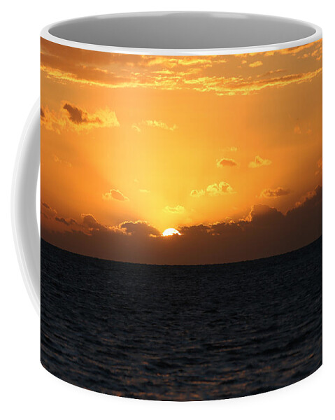 Sun Coffee Mug featuring the photograph Seven Mile Sunrise by Steve Parr