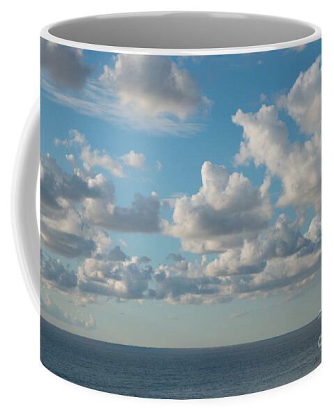 Sky Coffee Mug featuring the photograph Shades of Blue by Ana V Ramirez