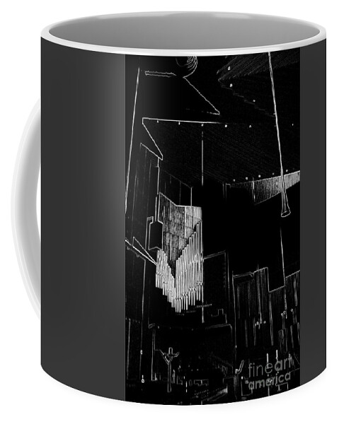 Abstract Coffee Mug featuring the photograph Shades Of Grey by Jodie Marie Anne Richardson Traugott     aka jm-ART