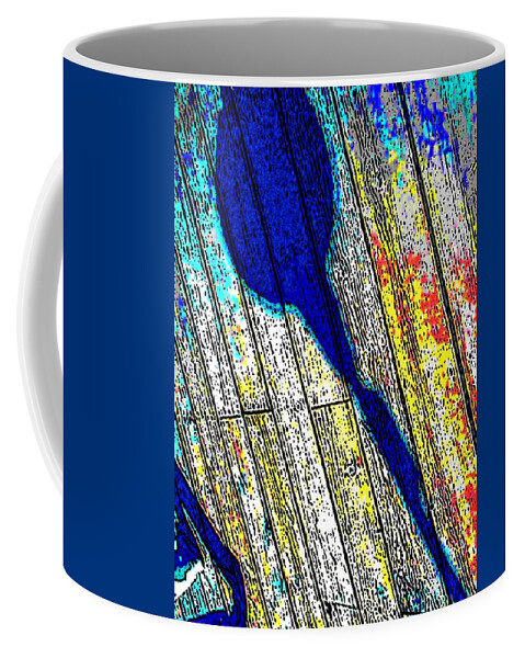 Abstract Coffee Mug featuring the photograph Shadow by Daniel Thompson