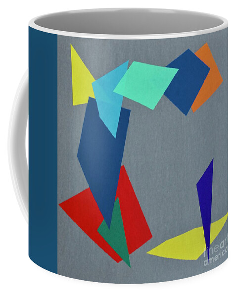Modern Coffee Mug featuring the painting Shattered by AnnaJo Vahle