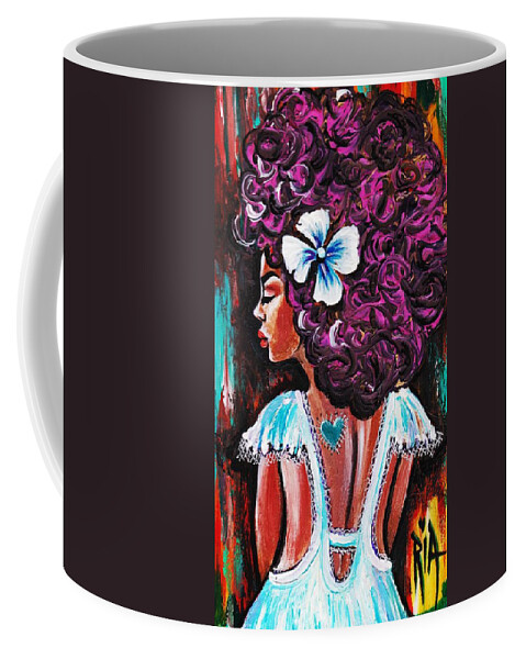 Artbyria Coffee Mug featuring the photograph She Loved The Most by Artist RiA