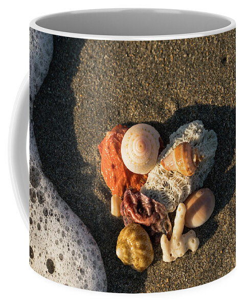 Florida Coffee Mug featuring the photograph Shell Wave 2 Delray Beach Florida by Lawrence S Richardson Jr