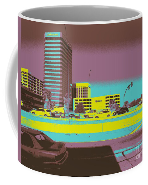 Featured Coffee Mug featuring the photograph Sherman Oaks by Jenny Revitz Soper