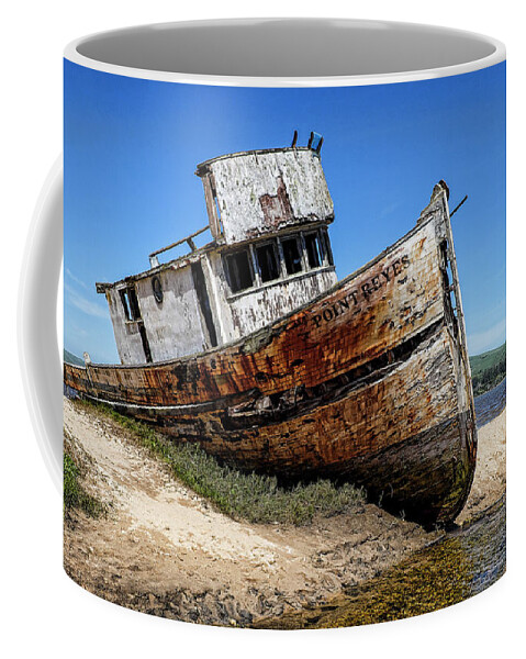 Shipwreck Coffee Mug featuring the digital art Shipwreck by Jason Abando
