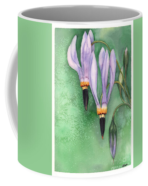 Shooting-star Coffee Mug featuring the painting Shooting Star by Hilda Wagner