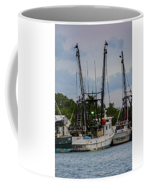 Maritime Coffee Mug featuring the photograph Shrimp Boat by Artful Imagery