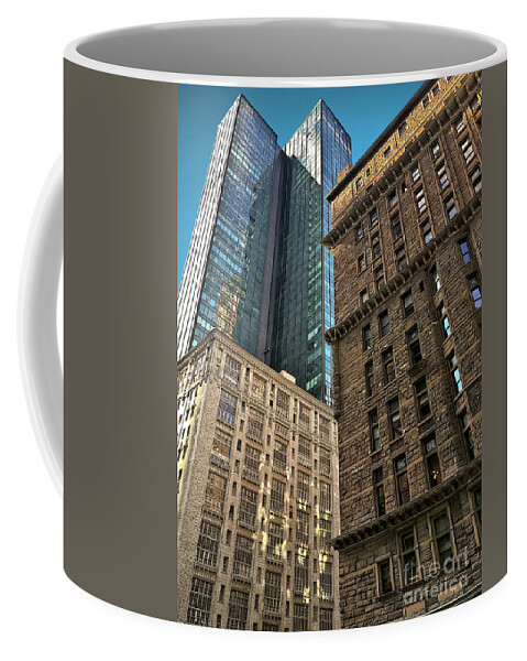 New York City Coffee Mug featuring the photograph Sights in New York City - Old and New 2 by Walt Foegelle