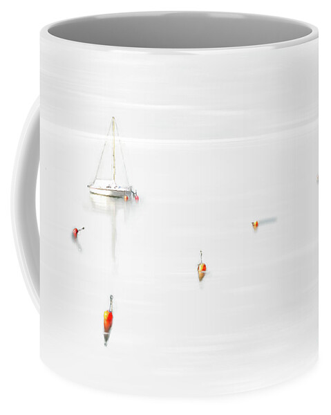 Sailing Coffee Mug featuring the photograph Silent Sailing by Hannes Cmarits